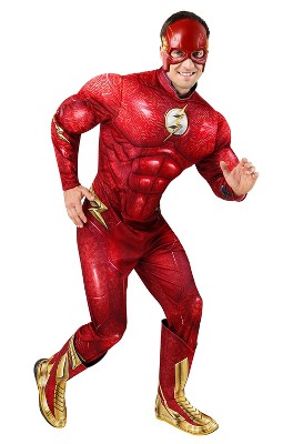 Brandclub - DC Comics The Flash Deluxe Men's Costume, Large