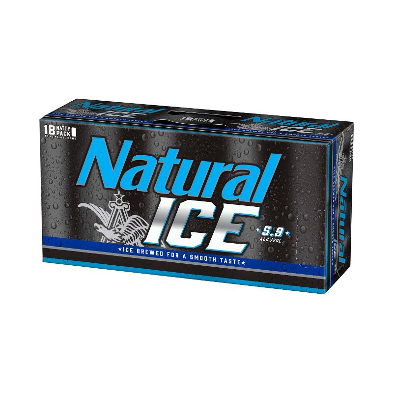 Natural Ice Beer - 18pk/12 fl oz Cans, 4 of 10