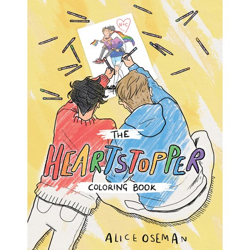 The Heartstopper Coloring Book - By Alice Oseman (paperback) : Target