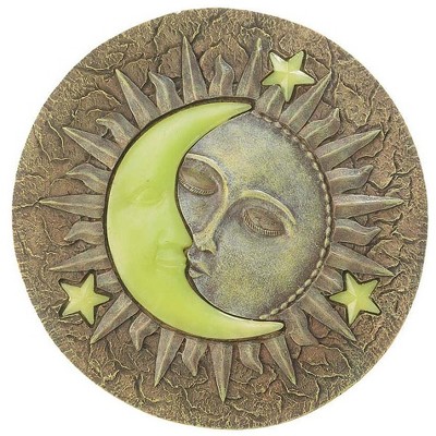 Plow & Hearth Celestial Glow-In-The-Dark Garden Stepping Stone