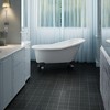 Dolonm 12"x12" Black Interlocking Deck Tiles - Rosette Pattern, 6613 LB Capacity, Waterproof & Anti-Slip - 3 of 4