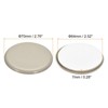Unique Bargains Plastic Self-adhesive Smooth Round Carpeted Tile Vinyl Furniture Sliding Pad - 2 of 4