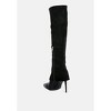 Fifido Fold Over Stiletto Knee Boots Women - 3 of 4