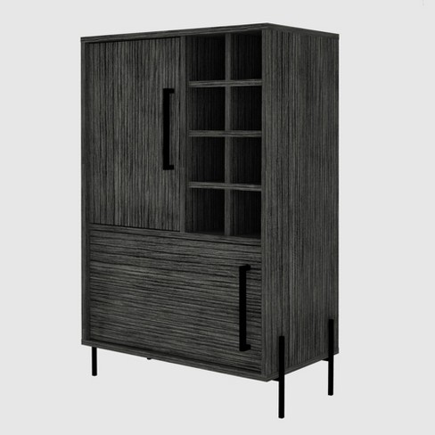 Page Bar Cabinet Smokey Oak - RST Brands - image 1 of 4