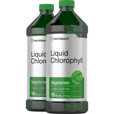 Horbaach Liquid Chlorophyll 100mg | 32 oz (2 x 16 oz Bottles)