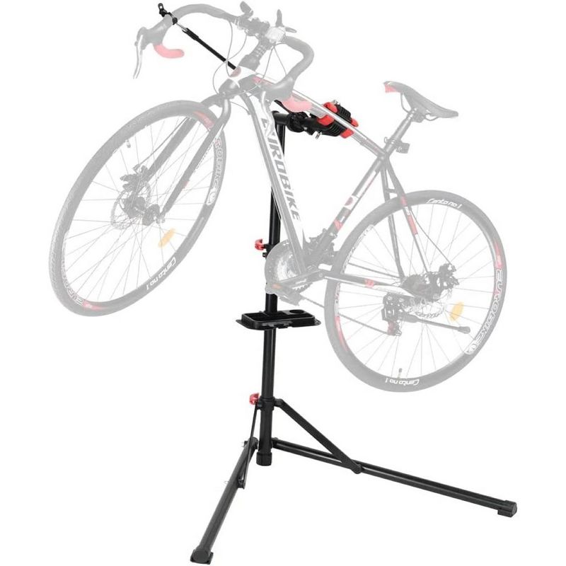 Bike Repair Stand - Foldable Home Bike Stand for Maintenance of Road Bike & Mountain Bike - Height Adjustable Portable Bike Work Stand - Homeitusa, 1 of 8