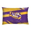 NCAA LSU Tigers Slanted Stripe Twin Bedding Set in a Bag - 4pc - image 3 of 3