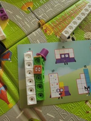 Hand2mind Numberblocks Mathlink Cubes 11-20 Activity Kit : Target