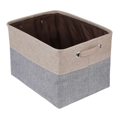 REGALWOVEN Fabric Collapsible Lightweight Open Storage Bins 15 x 11 x 9.4 Inch 3 Packs