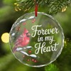 Christmas Ornament 2025 Remembrance Ornament for Loss of Loved One Forever in My Heart Bereavement Gift Sympathy Keepsake - 4 of 4