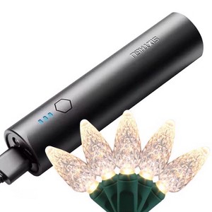 Celebrations Platinum LED C6 Warm White 50 CT String Smart-Enabled Christmas Lights 16.3 FT - Case of 12 - 1 of 4