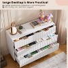 Nasitip 6-Drawer Dresser, 54" Wide Modern Chest with Deep Storage, Large Double Dresser, Wood Organizer for Bedroom/Living Room - 2 of 4