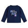 Gerber Baby & Toddler Girls' Two-Piece Long Sleeve Rash Guard Set and Swim Brief - 4 of 4