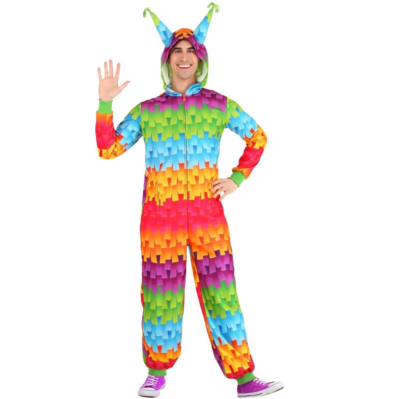 HalloweenCostumes.com Pinata Party Costume for Adults, 1 of 7