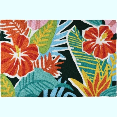 Jellybean "Tropical Colors" Indoor/Outdoor Accent Rug – Vibrant, Exotic Design