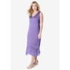 Roaman's Women's Plus Size Embellished Jacket Dress - 4 of 4