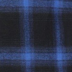 1132 - black / blue plaid