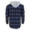 Gioberti Men's Removable Hoodie Plaid Checkered Flannel Shirt - 2 of 3