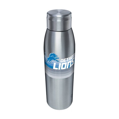 NFL Detroit Lions 17oz Retro Stripe Stainless Water Bottle