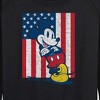 Women's - Disney - Americana Lightweight French Terry Wide Neck Long Sleeve Shirt - 2 of 4