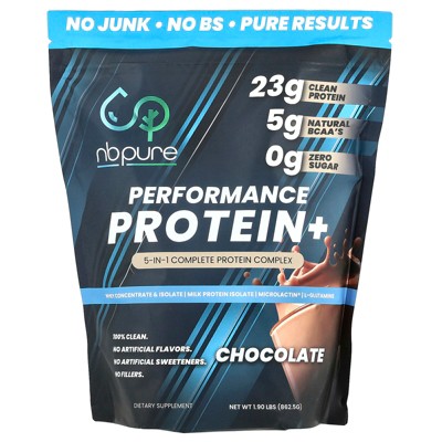NB Pure Performance Protein+, Chocolate, 1.9 lbs (862.5 g)