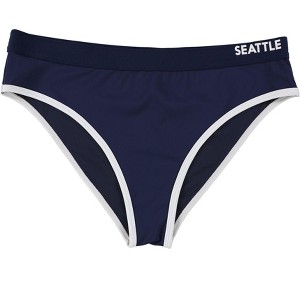 G-III Sports Womens Seattle Mariners Bikini Swim Bottom - 1 of 2