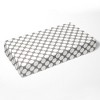 Bacati - Gray Large Dots 100 percent Cotton Universal Baby US Standard Crib or Toddler Bed Fitted Sheet - 3 of 4