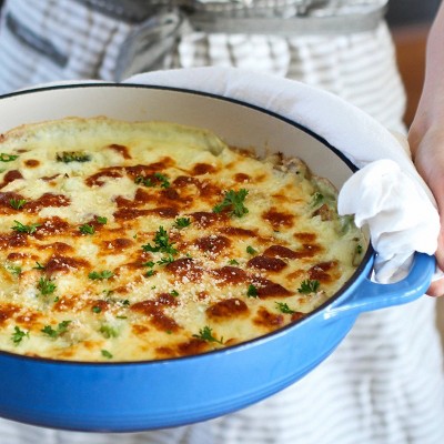 Let's Dish! Frozen Cheese Curd Crusted Chicken Ranch Bake - 28.5oz