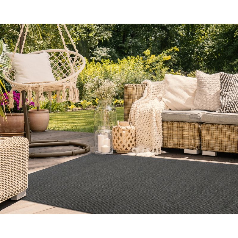 Liora Manne Avalon  Indoor/Outdoor Rug  Charcoal.., 6 of 11