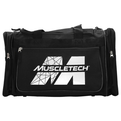 MuscleTech Gym Bag, Black, 1 Count