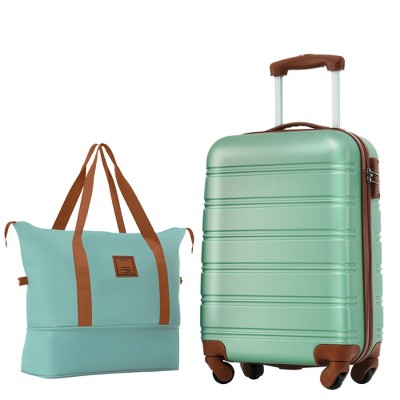 LOVMOR Hardshell Luggage Sets 20inches + Bag Spinner Suitcase with TSA Lock Lightweight