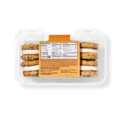 Carrot Cake Soft Sandwich Cookies - 6ct/7.75oz - Favorite Day&#8482;