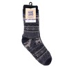 MUK LUKS Men's 2 pack Fleece Layered Socks - image 3 of 4