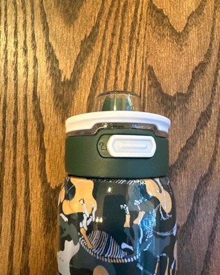 Stainless Steel 14oz Beverage Bottle Dino Camo - Cat & Jack™ : Target