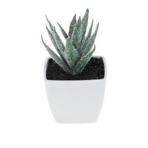 Unique Bargains Artificial Plants Plastic Pink 2.2"x2.2"x4.33" 1 Pcs - 1 of 4