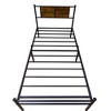 Twin Size Bed Frames with Wood Headboard and Footboard,Strong Metal Slats Support for Twin Bed Platform,No Box Spring Needed,Easy Assembly - 4 of 4