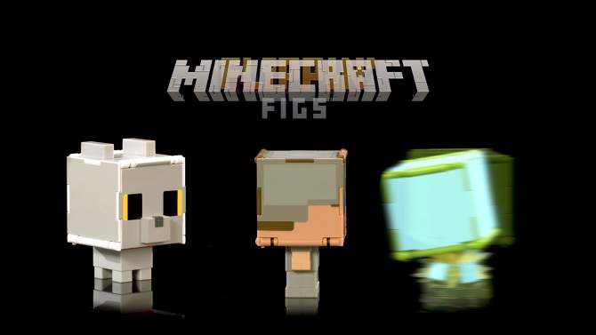 Minecraft Flippin&#39; Figs Steve in Iron Armor Action Figure, 2 of 8, play video
