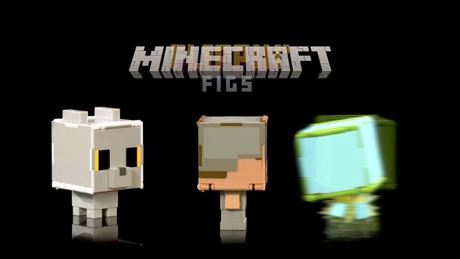 Minecraft Creeper to Charged Creeper Flippin&#39; Figs Action Figure, 2 of 8, play video