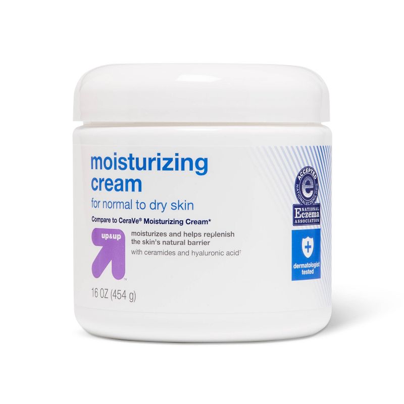 Moisturizing Cream for Normal to Dry Skin - 16oz - up &#38; up&#8482;, 1 of 6