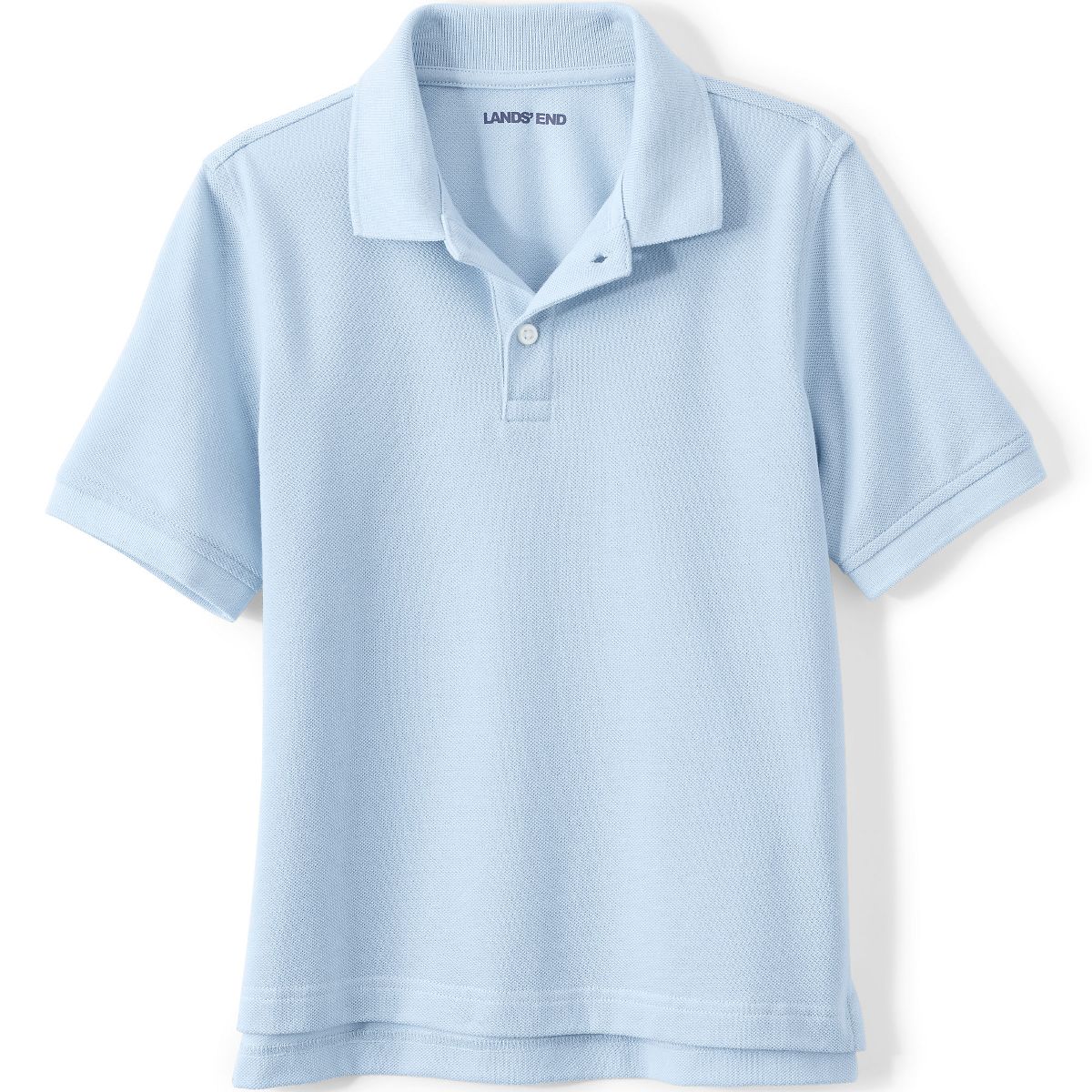 Lands' End School Uniform Kids Short Sleeve Mesh Polo Shirt - thumbnail 7