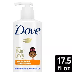 Dove Beauty Kids' Nourishing Pump Conditioner for Coils, Curls & Waves - 17.5 fl oz
