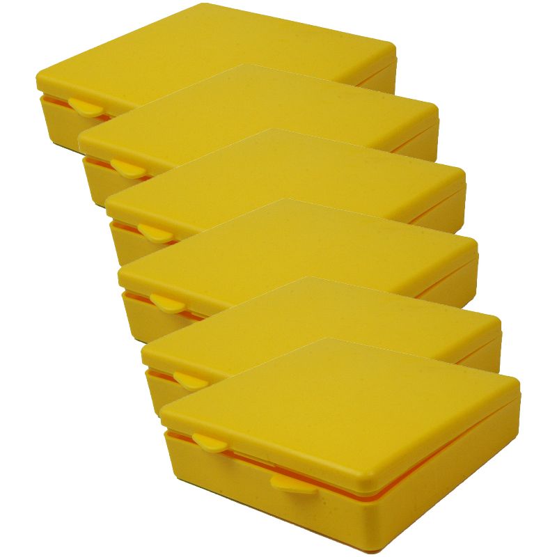 Romanoff Micro Box, Yellow, Pack of 6, 1 of 3