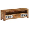 vidaXL TV Cabinet 47.2 inches x11.8 inches x15.7 inches  Solid Sheesham Wood - 2 of 4