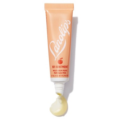 Lanolips 101 Ointment Multi-Balm - Peach - 0.35oz