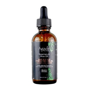 Agadir Rosemary & Rice Water Hair & Scalp Treatmetn 2 oz - Grow Strong, Glow On: The Root of Radiant Hair - 1 of 4