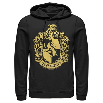 Potter Harry Crest Over : Hoodie Hufflepuff Pull Target House Men\'s