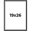 PosterPalooza | Flat Silver Picture Frame - UV Acrylic, Foam Board Backing, Hanging Hardware - 2 of 4