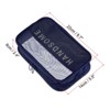 Unique Bargains Nylon Mesh Zipper Portable Travel Home Storage Makeup Bags - 2 of 3