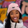 Dalix Butterfly Embroidered Beanie Insect Warm Winter Knit Hat for Women - 4 of 4