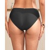 FIONECA Women Full Coverage Bikini Bottoms - Mid Rise Bathing Suit Swim Bottom Swimsuit Swimwear - 2 of 4